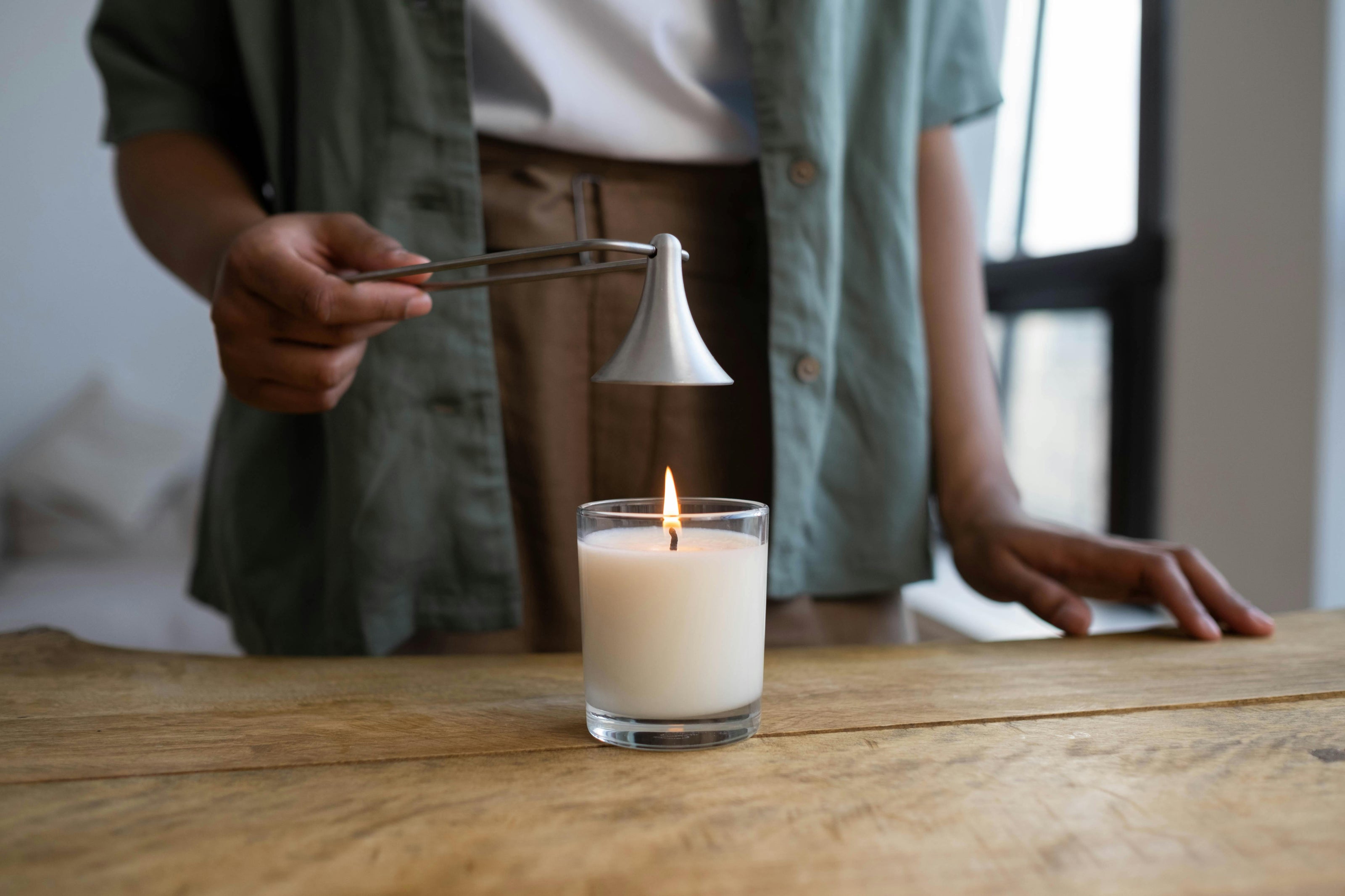 Clean burning candle